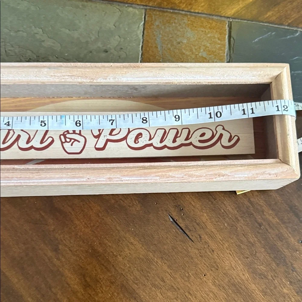Wooden 'Girl Power' Sign